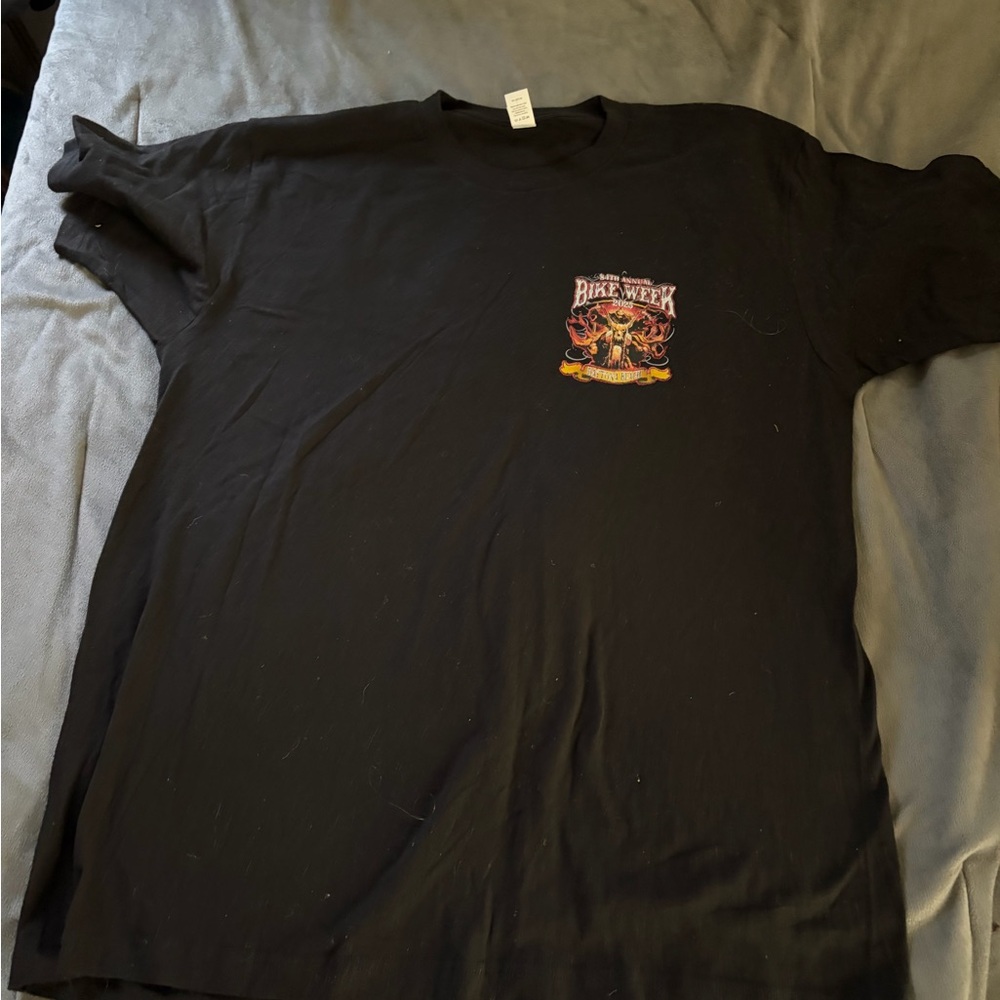 Black Bike Week Graphic T-Shirt